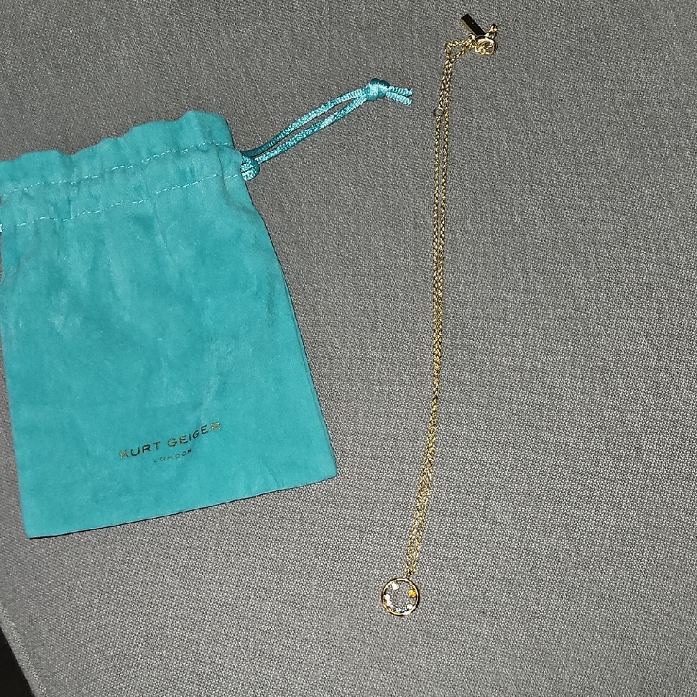 Kurt Geiger London Smile Pendant Necklace - Gently Used